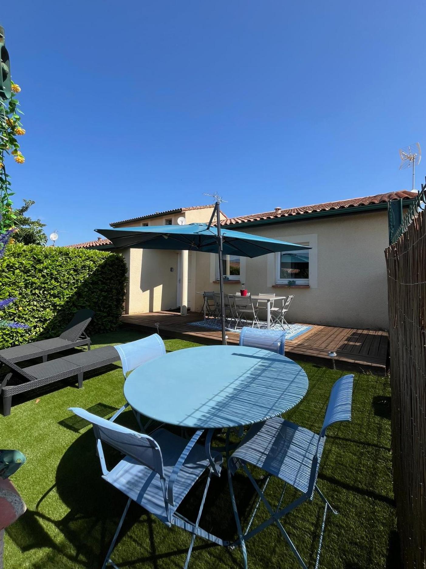 Maison Cosy Clim Jardin Netflix Muret Buitenkant foto